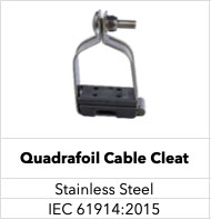 Quadrafoil-Cable-Cleat