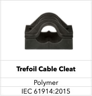 Trefoil-3-Cable-Cleat